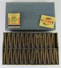 Antique NOS Box (50) Fleet-Wing Gasoline Matchbooks