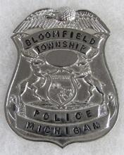Obsolete Bloomfield Township, Michigan Police Badge