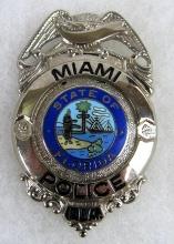 Obsolete Miami Florida Police Badge