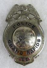 Vintage Obsolete Grand Rapids (Mich) Police Badge