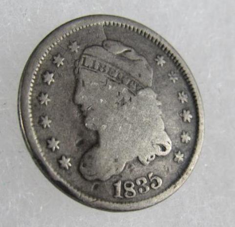1835 Capped Bust Half Dime