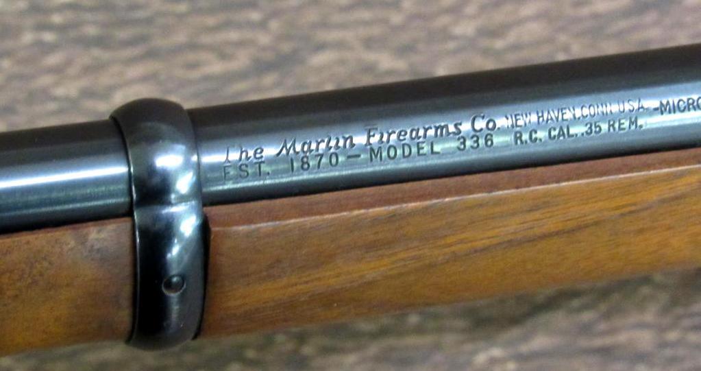 Outstanding 1960 Marlin Model 336 Texan 35 Rem Lever Action Rifle