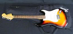 Excellent Fender Starcaster Strat (China) 6 String Electric Guitar w/ Fender Gig Bag