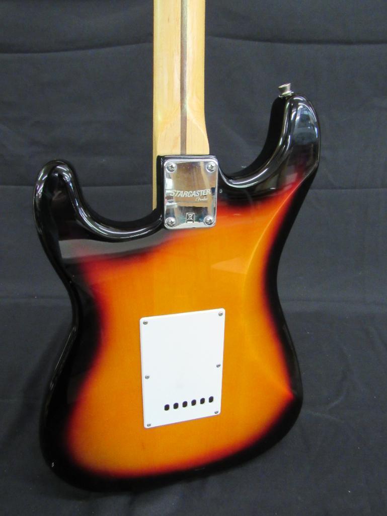 Excellent Fender Starcaster Strat (China) 6 String Electric Guitar w/ Fender Gig Bag