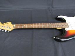 Excellent Fender Starcaster Strat (China) 6 String Electric Guitar w/ Fender Gig Bag