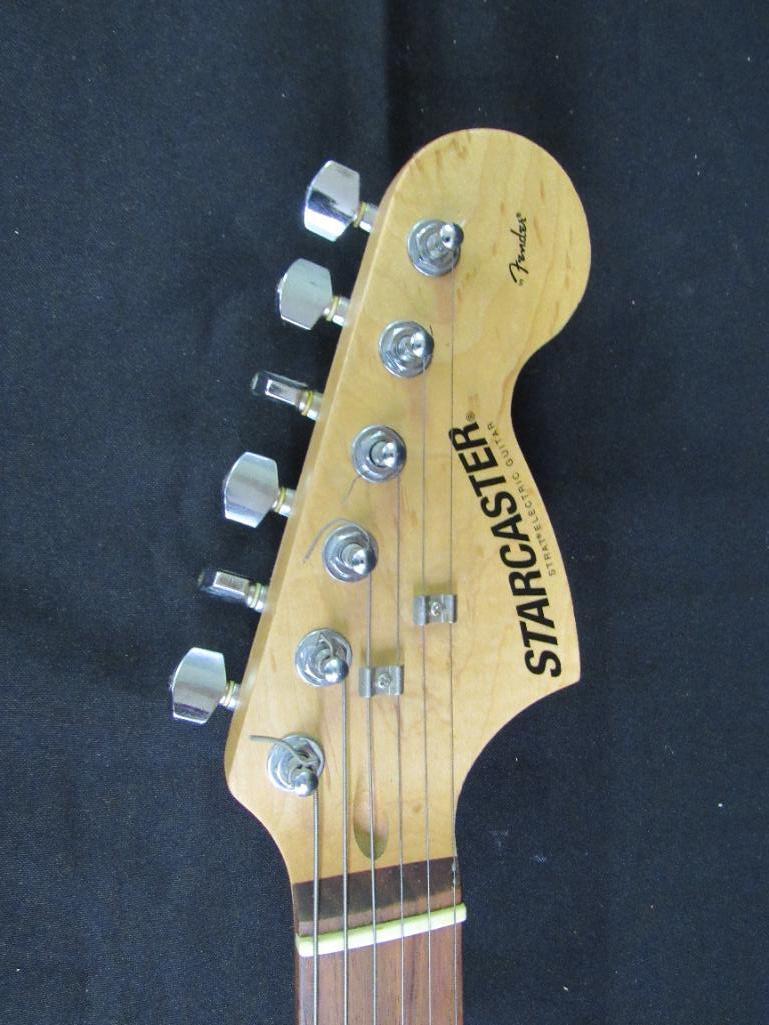 Excellent Fender Starcaster Strat (China) 6 String Electric Guitar w/ Fender Gig Bag