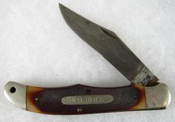 Excellent Vintage Schrade Old Timer #1250T (USA) 9 3/8" Lockback Folding Knife