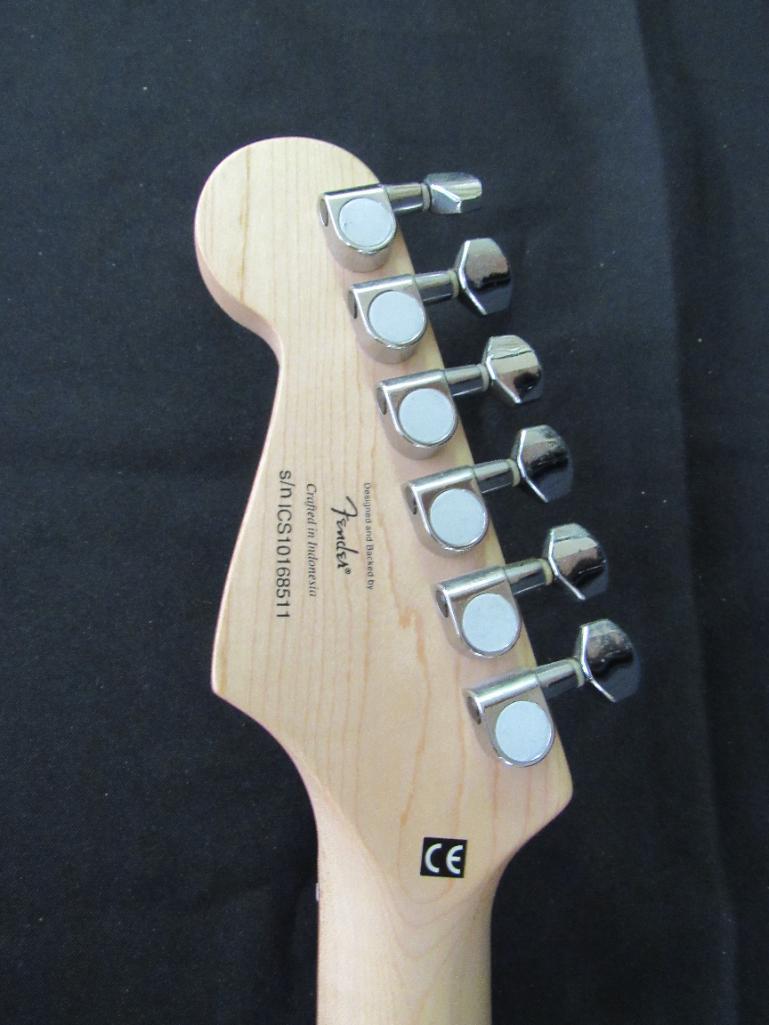Beautiful Fender Squier Stratocaster Affinity (Indonesia) 6 String Electric Guitar w/ Case