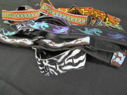 Great Lot (10) Assorted Guitar Straps