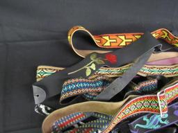 Great Lot (10) Assorted Guitar Straps