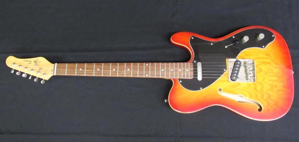 Excellent Jay Turser Telecaster Style Semi-Hollow Body 6 String Electric Guitar