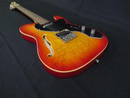 Excellent Jay Turser Telecaster Style Semi-Hollow Body 6 String Electric Guitar