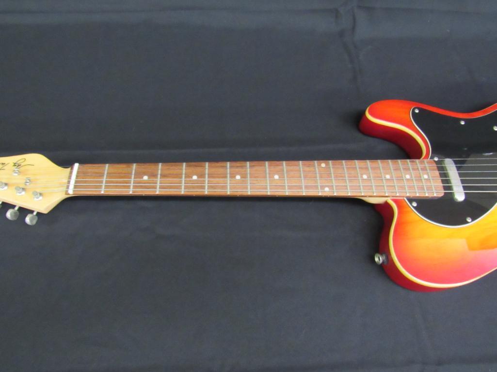 Excellent Jay Turser Telecaster Style Semi-Hollow Body 6 String Electric Guitar