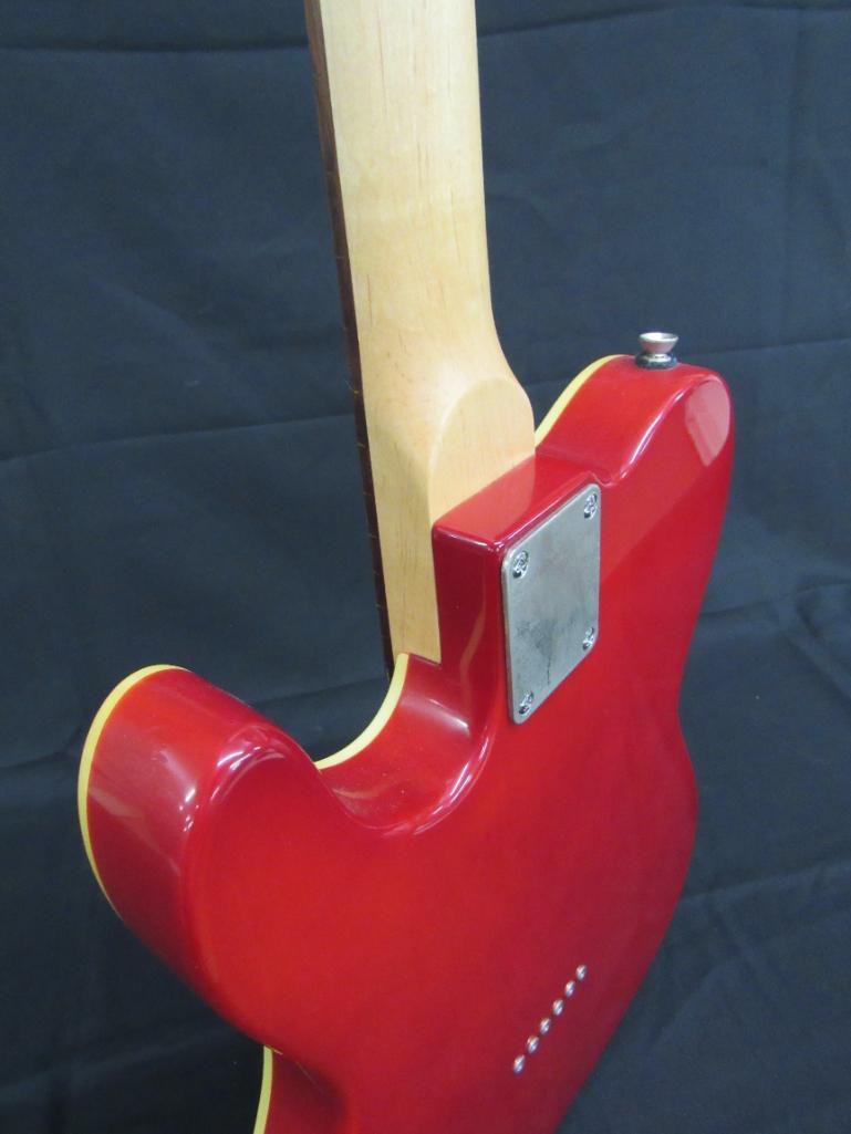 Excellent Jay Turser Telecaster Style Semi-Hollow Body 6 String Electric Guitar
