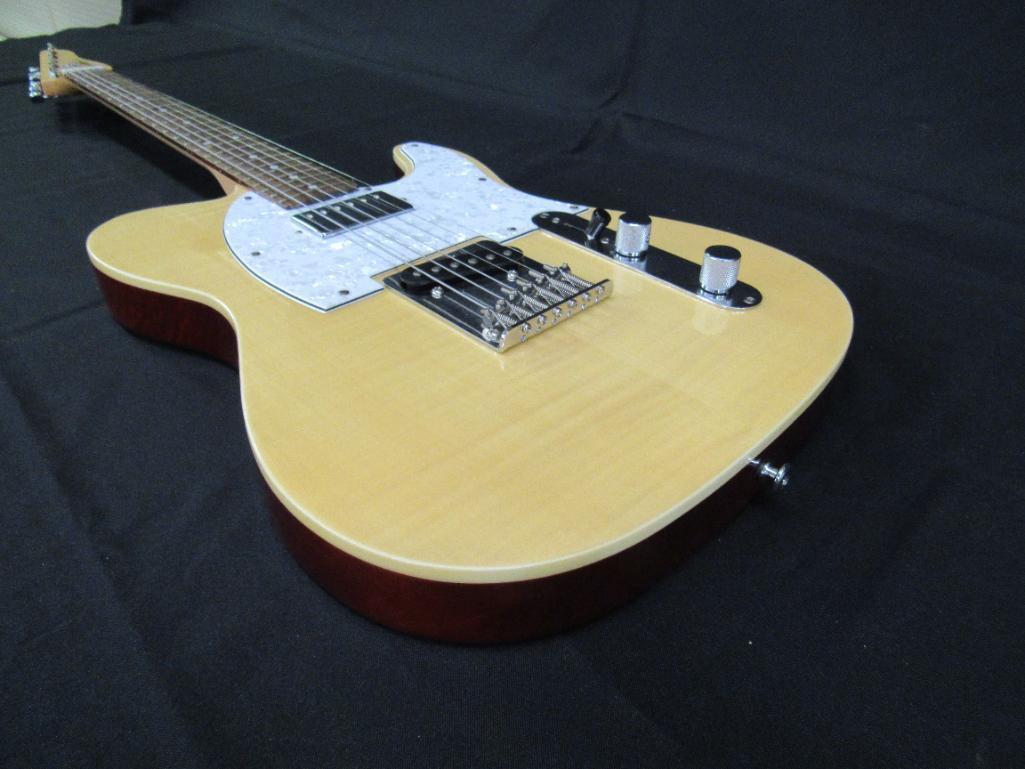 Excellent Giannini Standard Telecaster Style Solid Body 6 String Electric Guitar