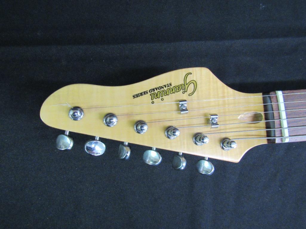 Excellent Giannini Standard Telecaster Style Solid Body 6 String Electric Guitar