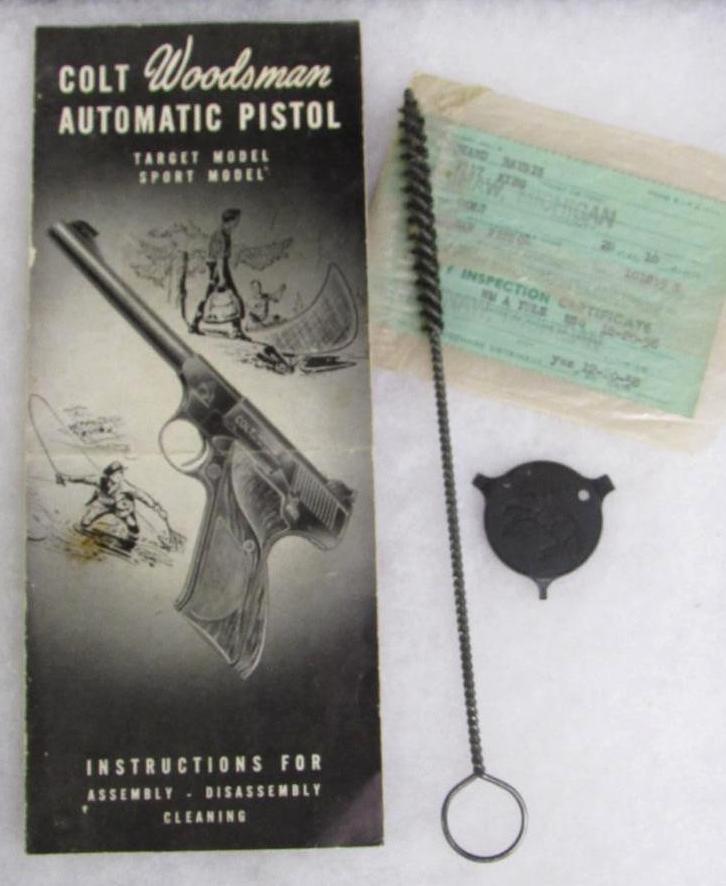 Excellent 1952 Colt Woodsman .22 Pistol in Original Box