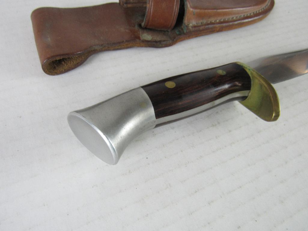 Outstanding Westmark #712 (USA) 9.5" Fixed Blade Hunting Knife w/ Sheath