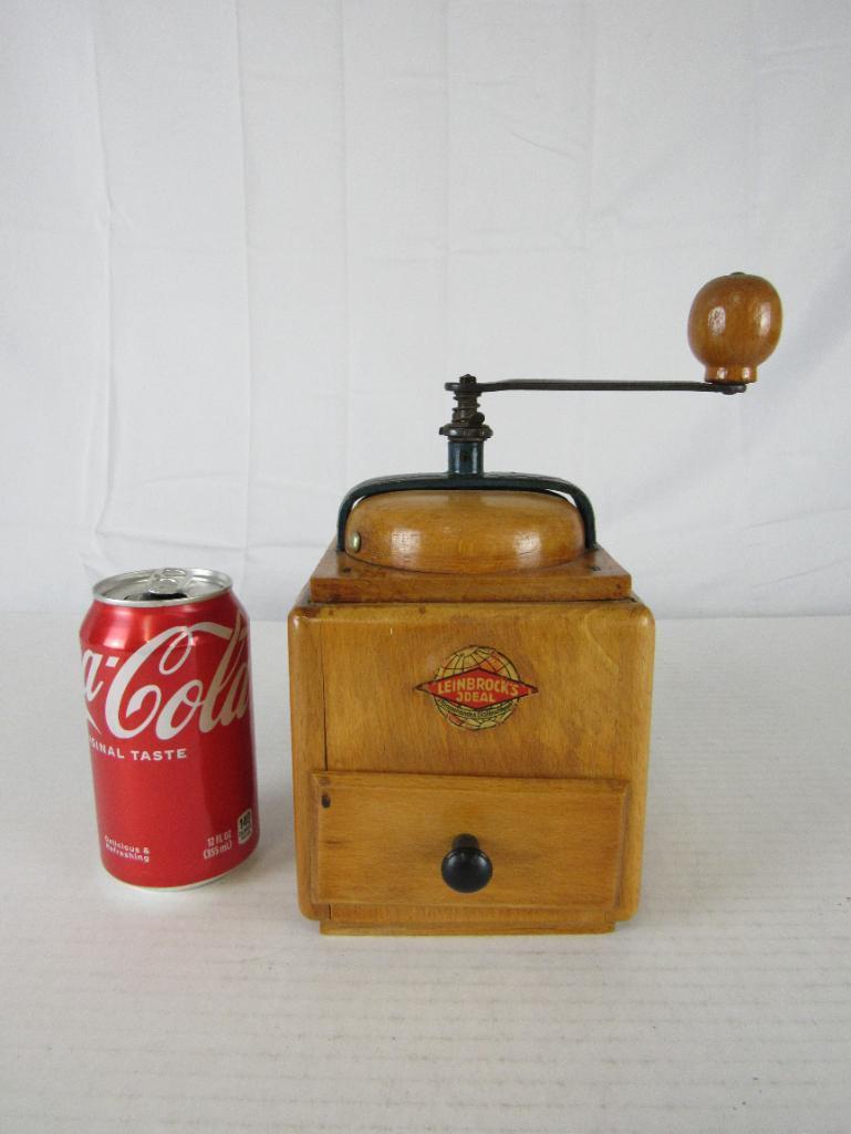 Antique Leinbrock's Ideal Coffee Grinder Mill