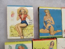 Grouping (6) Antique Pin-Up Girl Matchbooks