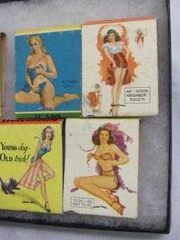 Grouping (6) Antique Pin-Up Girl Matchbooks