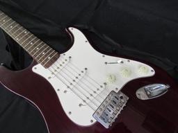 Excellent Jay Turser Stratocaster Style 6 String Electric Guitar