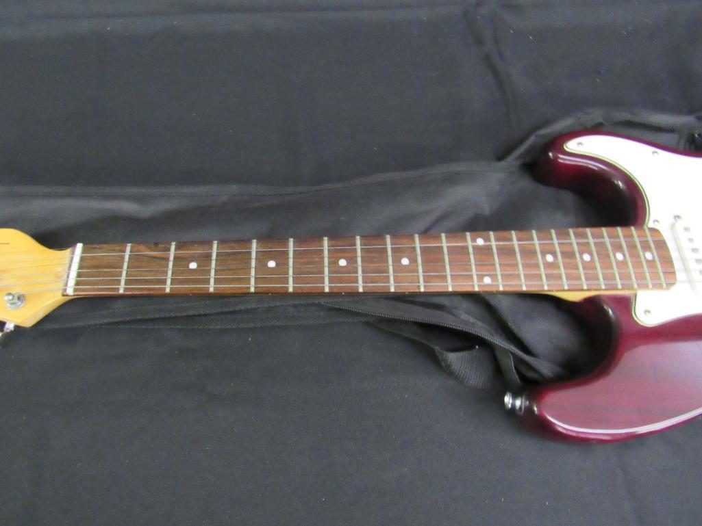 Excellent Jay Turser Stratocaster Style 6 String Electric Guitar