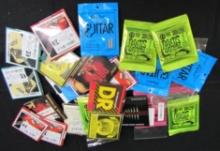 Large Lot (26 Sets) NOS Sealed Guitar Strings