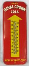 Excellent Royal Crown RC Cola 26" Metal Advertising Thermometer