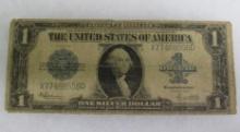 1923 Large Size Horse Blanket $1.00 Silver Certificate