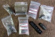 Lot (8) Asst Rifle Flash Suppressors (Ruger Mini 14)