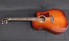 Vintage Hohner Chorus CD-65CE-SB Acoustic Electric 6 String Guitar