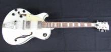 Beautiful Lawson "Van Essa" Left Handed 6 String Hollow Body Electric Guitar