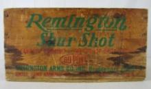 Antique Remington Arms "Shur Shot" Wooden Ammo Crate
