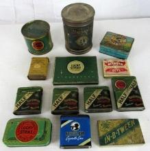 Excellent Grouping of Antique Tobacco Tins