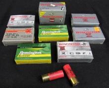 8 NOS Boxes (50 Rds) Assorted 12 Gauge Slugs & Buckshot