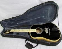 Excellent Esteban Cadillac Eldorado Ltd. Edition 6 String Acoustic Electric Guitar