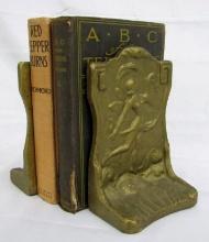 Antique Cast Iron Nude/ Art Deco Bookends