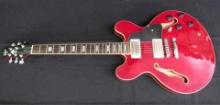 Beautiful Rogue Hollow Body 6 String Electric Guitar