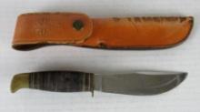 Rare Boker #193 (Solingen, Germany) 9.5" Fixed Blade Knife w/ Original Sheath