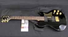 Beautiful Lyon Washburn LI-15 Signed by Joe Trohman (Fall Out Boy) 6 String Electric Guitar w/ COA