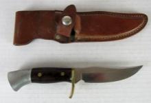 Outstanding Westmark #712 (USA) 9.5" Fixed Blade Hunting Knife w/ Sheath