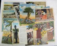 Grouping of Antique Black Americana Postcards