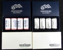 8 Rolls ($200.00 Face) 2011-2012 Presidential Dollar Rolls