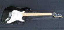 Vintage Silvertone Stratocaster Style 6 String Electric Guitar