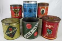 Lot Antique Tobacco Tins as Shown