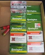 10 NOS Boxes (60 Rds) Assorted 12 Gauge Slugs & Buckshot