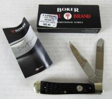 Rare Boker Tree Brand (Solingen) Large Trapper Knife MIB