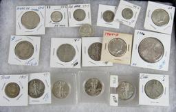 Misc. Lot $7.00 Face Value US 90% Silver Coinage