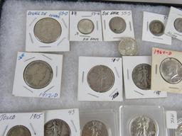 Misc. Lot $7.00 Face Value US 90% Silver Coinage